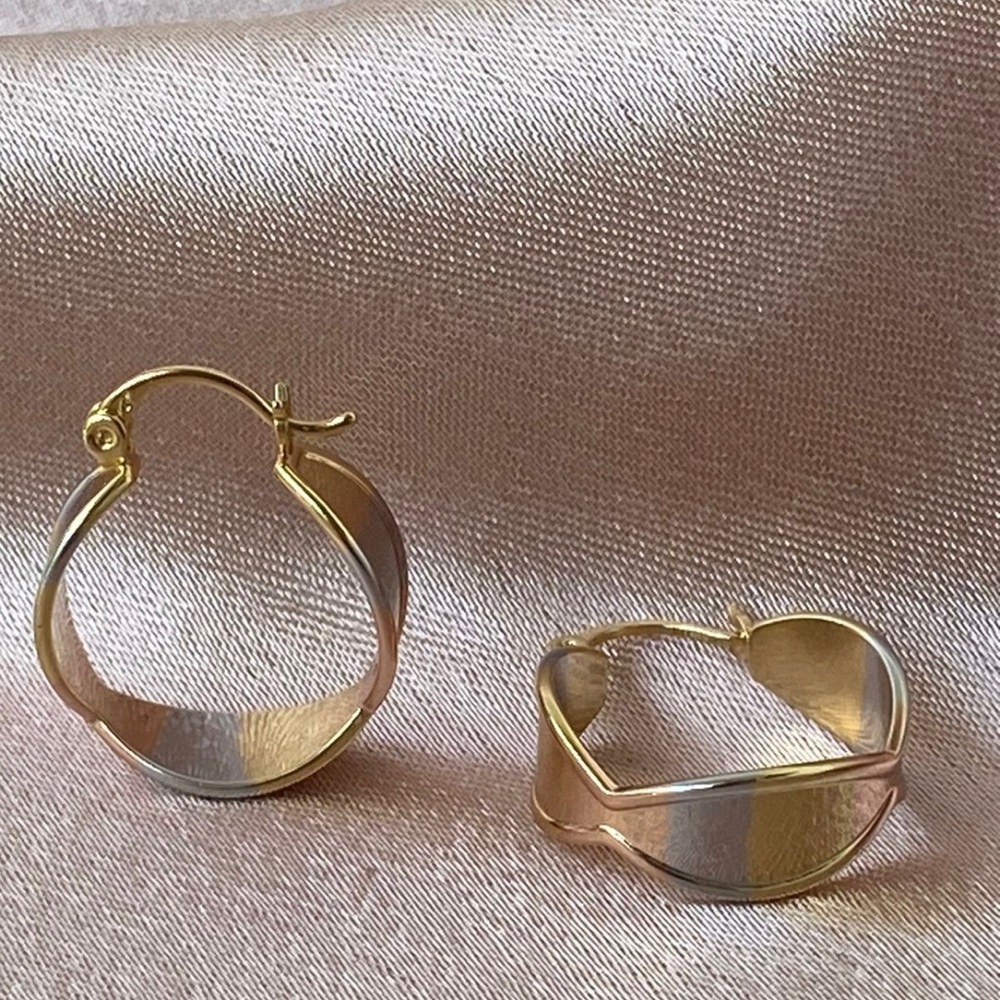 Gold filled earrings